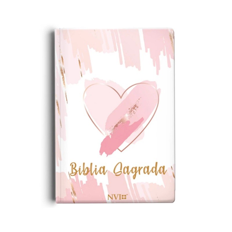 Bíblia Sagrada Slim Pinceladas de Amor | NVI | Letra Maior | Semi Luxo Bíblia Sagrada Slim Pinceladas de Amor | NVI | Letra Maior | Semi Luxo